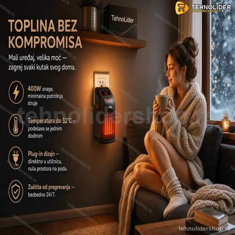 Zidna grejalica 400W Handy Heater Zidna grejalica 400W Handy Heater