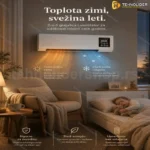 Zidna Grejalica 2u1 – Grejanje i hlađenje tokom cele godine!