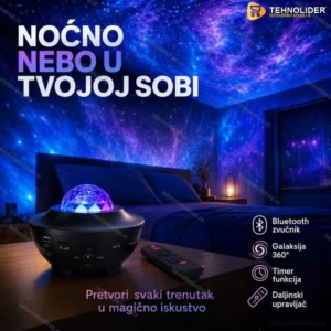 Zvezdani Projektor (sa Bluetooth Zvučnikom)