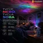 Zvezdano nebo Galaxy projektor Astronaut