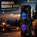Zvucnik GROMOVNIK Bluetooth Karaoke sa Mikrofonom