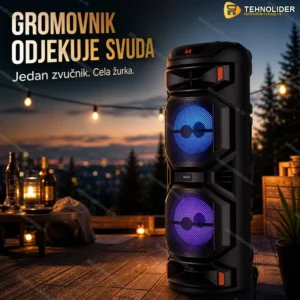 Zvucnik GROMOVNIK Bluetooth Karaoke sa Mikrofonom