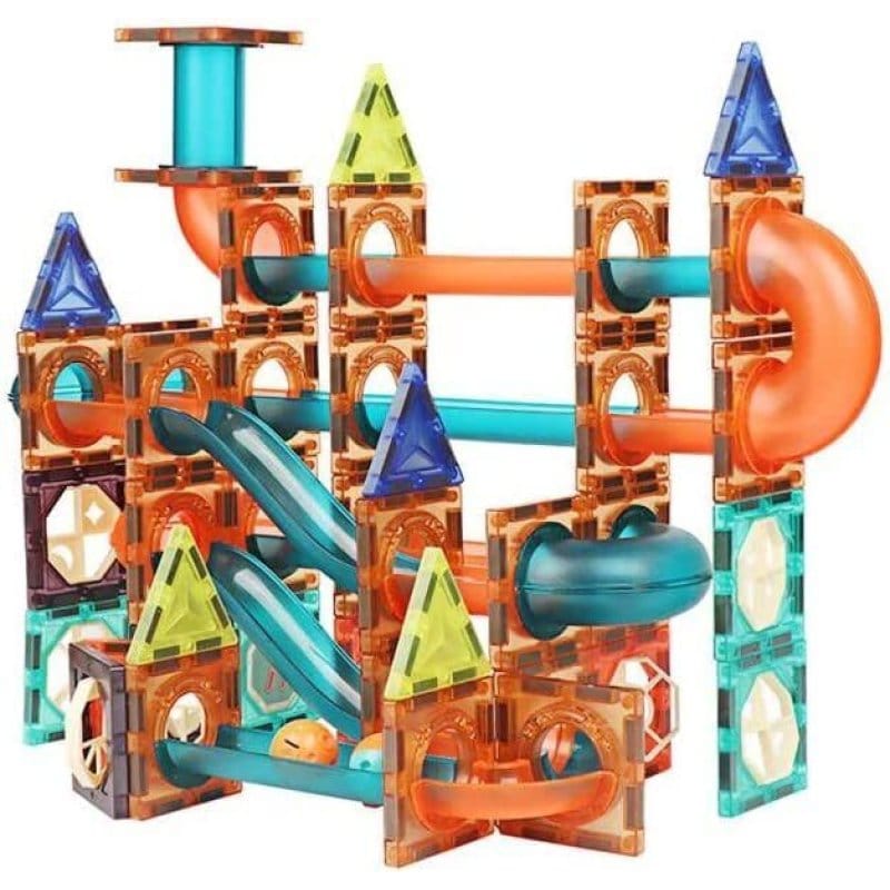3D magnetne kocke 112 delova — set za decu od 3 godine magnetne kocke 112 - u upotrebi