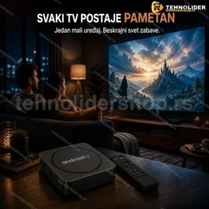 Android TV Box Smart TV Watch 14.0 – Pretvorite Svaki TV u Pametni Uređaj