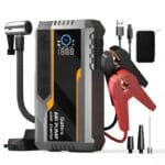Auto starter 4u1 sa kompresorom, LCD ekranom i LED lampom