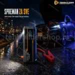 Auto starter 4u1 sa kompresorom, LCD ekranom i LED lampom