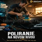 Bežična Mašina za Poliranje 145mm – 6 Brzina, 2 Baterije