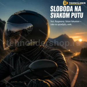 Bluetooth handsfree jet kaciga za motocikl K101