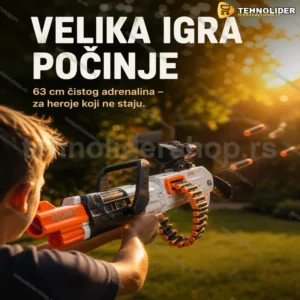 Dečiji mitraljez na mekane metkiće — veliki blaster 63 cm