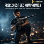 Desert Eagle airsoft pištolj metalni sa prigušivačem 6mm