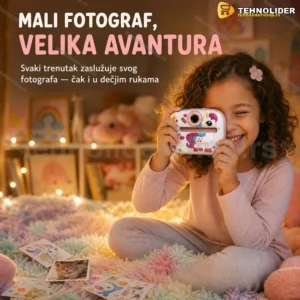 Digitalna kamera za decu u obliku ponija