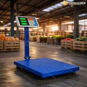 Digitalna Vaga do 400kg – Platforma 40×50cm, LED Displej, Punjiva Baterija