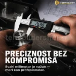 Digitalni Subler 0–150 mm | Precizno Merenje s LCD Ekranom