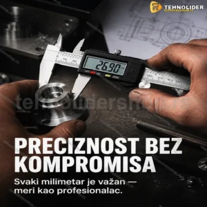 Digitalni Subler 0–150 mm | Precizno Merenje s LCD Ekranom