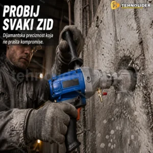 Dijamantska bušilica za beton — mokro i suvo bušenje jezgra
