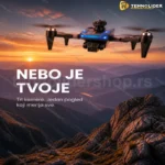 K911 SE dron sa tri kamere i GPS pozicioniranjem