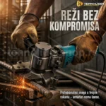 Električni rezač za armaturu do 25 mm — karbidno sečivo