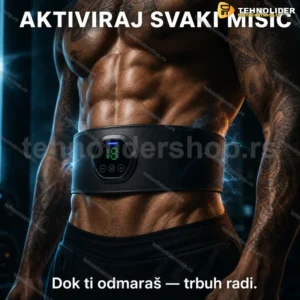 EMS pojas za stomak — stimulacija i toniranje trbušnih mišića