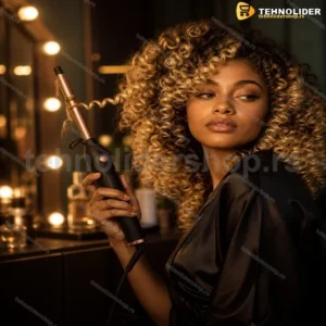 Figaro Uvijač za Afro Lokne 9mm – Digitalna Kontrola Temperature