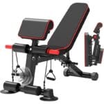 podesiva fitnes klupa - prednja strana