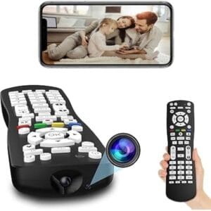 Full HD kamera u daljinskom upravljaču — microSD do 128 GB