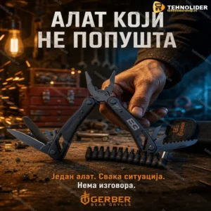 Gerber Multi Alat Klešta — Višenamjenski Džepni Alat sa Futrolom