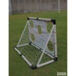 fudbalski gol sa rupama - u upotrebi