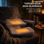 Grejaći jastuk od memorijske pene za sedenje