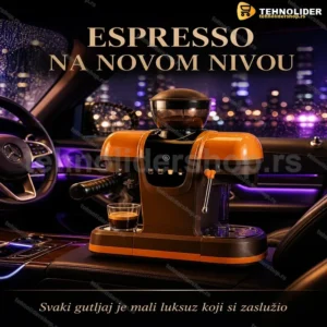 iCafilas Aparat za Espresso sa Mlinom 20 Bar — Poluautomatski