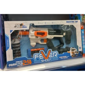 Igračka puška na mekane metkiće – Fever Shoot 62 cm