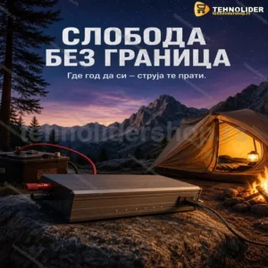 Inverter 12V na 220V 4000W – Pretvarač Napona za Vikendicu i Kampovanje