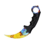 nož karambit sa futrolom - prednja strana