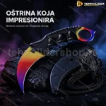 Karambit nož sa futrolom — premium kolekcionarska izvedba