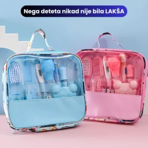 Komplet pribora za negu bebe 13 delova u torbici