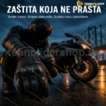 Kožne moto rukavice carbon Dainese — veličina XL