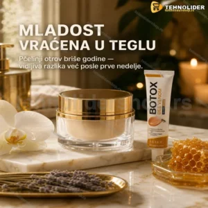 Krema sa Pčelinjim Otrovom – Anti-Age Serum za Vidljivo Mlađe Lice