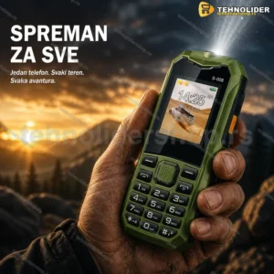 Land Rover S-008 mobilni telefon sa FM radiom i lampom