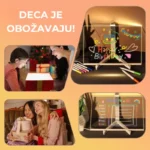 kreativna LED tabla - prednja strana