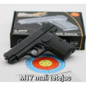 M17 metalni airsoft pištolj + 500 kuglica gratis