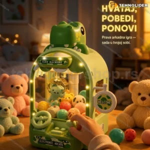 Mašina hvataljka za igračke sa motivom dinosaurusa