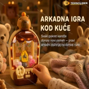 Mašina sa hvataljkom — motiv kapibare, stona igračka