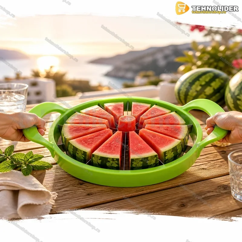 MelonSlice 3u1 Sekač za Lubenicu – Precizne Kriške Bez Nereda MelonSlice 3u1 Sekač za Lubenicu – Precizne Kriške Bez Nereda