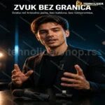 Mikrofon za Mobilni Telefon sa Klip Stipaljkom i Zaštitnim Sunđerom