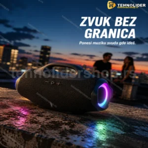 Mini bežični zvučnik BoomBox 4 Mini 15W sa RGB svetlom