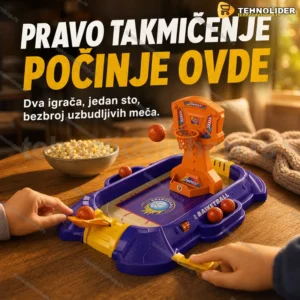 Mini set stona košarka za dva igrača