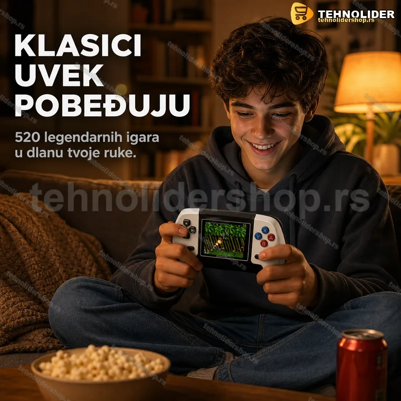 P5 džojstik konzola sa 520 ugrađenih igara P5 džojstik konzola sa 520 ugrađenih igara