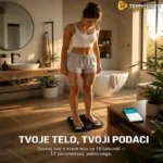 Pametna Digitalna Vaga sa Bluetooth – 17 Telesnih Parametara