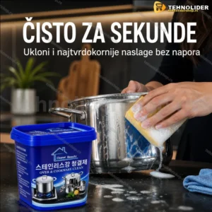 Pasta za čišćenje tvrdokornih naslaga u kuhinji —