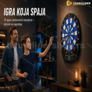 Pikado tabla elektronska sa LCD ekranom — 25 igara
