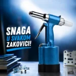 Pneumatski zakivač za pop nitne — pištolj na kompresor